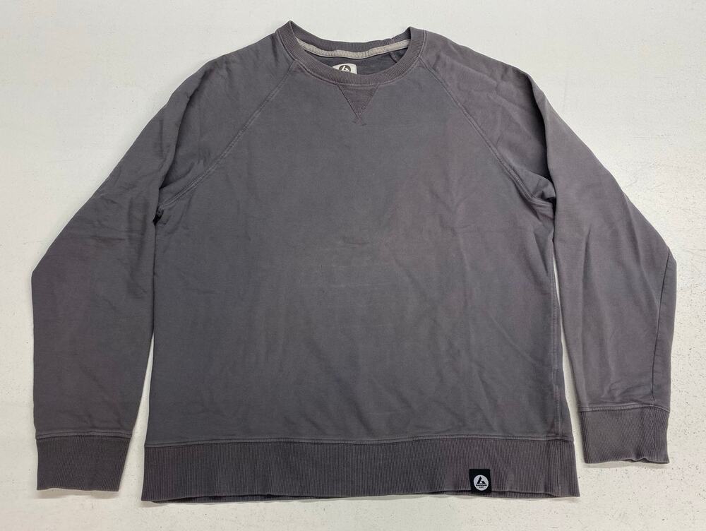Men American Giant USA crewneck lightweight pullover fleece sweatshirt, XL